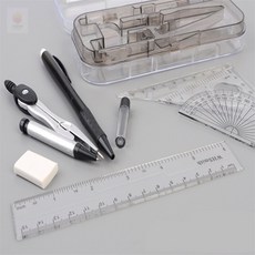 고프로컬렉션 컴퍼스 각도기 자 세트 초등컴퍼스샤프