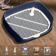 강아지 애견 배변매트 화장실 대형 중형 패드판, 1개, N. 블루 대형