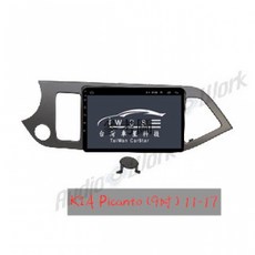 KIA Picanto (9吋) 11-17年 R3D787 車星科技含框含配線 安卓車機, 2+32含框線有風扇✅【方案1】