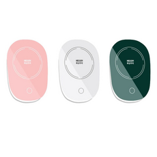 55도유지 컵워머 보온 핸들 전원 미끄럼 방지, 그린, 1개