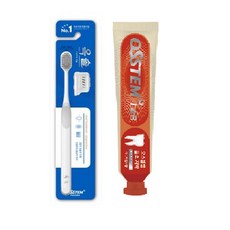 오피스크루 오스템 옥솔 잇몸케어 약국 칫솔 칫솔세트, 화이트세트