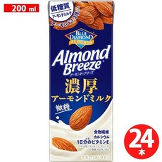 아몬드 브리즈 리치 아몬드 밀크, 24개, 200ml