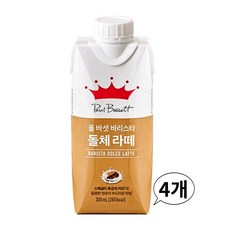 폴바셋 바리스타 돌체라떼, 330ml, 4개