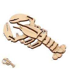 동물피규어 아트토이 주술회전 슬램더엉크 프라모델 바다생물만들기 가재 동물 생물모형 만들기