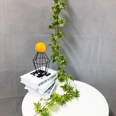 인조 장식용 조화 식물 포도 나무 단풍 나무 잎 벽 등나무 나무 단풍 아이비 정원 웨딩, 1개