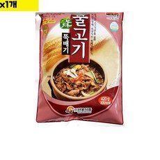 식자재 식재료 선봉 도매 선봉 뚝배기불고기 낱개 420g, 본상품