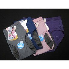 一王美 素面中低腰生理褲 加長防水布 夜安型 國高中 成長型 台灣製造, 豆沙粉(不一定每批生產),XL