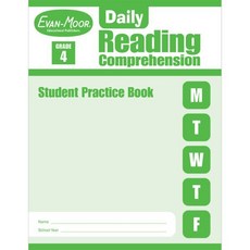 Daily Reading Comprehension Grade 4 : Student Practice Book (2018 ver. 신판), Evan-Moor Educational Publi...