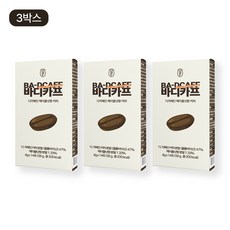 [바디카프] 디카페인 식이섬유 효소 다이어트 커피, 3박스, 14개입, 4g