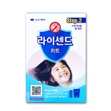 신신제약 라이센드키트 머릿니 제거용 빗+겔, 1개, 1세트