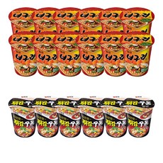 농심 너구리 소컵 + 튀김우동 소컵, 1개