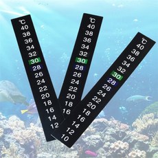 초초맛트 스티커타입 수족관 온도계 온도체크