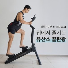핏에이블 강도조절 가정용 천국의계단 스텝메이트 프로, 블랙