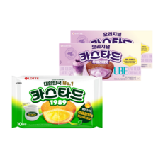 카스타드 우베라떼 2 + 카스타드 오리지널 1, 1세트, 506g