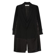 언더커버 싱글 브레스티드 코트