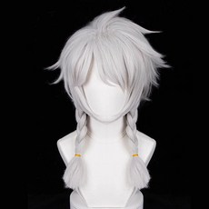 【小優】第五人格 真理之下 預言傢 先知 白髮Cosplay假髮, 1個, 先知 白