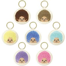 몬치치 사가라 자수 챰(키링/키홀더) 7종(276734) [랜덤], 몬치치 사가라 자수 챰(키링/키홀더) 7종(276734