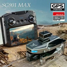 SG109 PRO MAX 촬영용 드론 브러시리스 4K 8K 카메라 RC 회피 장애물 리모컨, SG901 MAX(32G), 1개