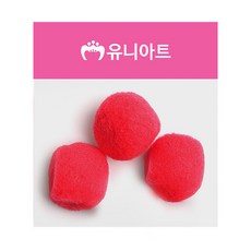 유니아트 1000 퐁퐁 50mm 빨강