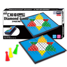 애들랜드 다이아몬드 자석보드게임, 색상혼합(빨초노), 1세트