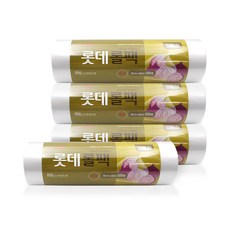 롯데 이라이프 롤백 30m x 40cm, 대(L), 500개, 4개