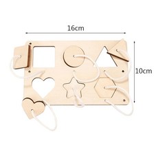 몬테소리 나무 Busyboard DIY 장난감 아기 감각 활동 보드 액세서리 어린이 잠금 바쁜 부품 교육 완구, [16] DD102