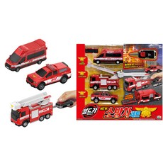 무[미미월드] 월드카 파워키 New 사다리 소방차, 1개, 단품