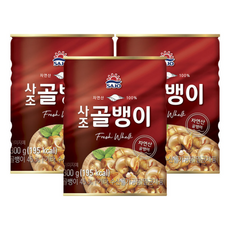 자연산 골뱅이 300g 3캔, 3개