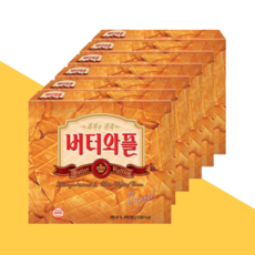 버터와플 237g 6팩 (총1 422g) 대용량 와플과자