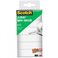 3M 스카치 매직테이프 리필 No.810R-618x32 메모테이프 / 세이빙팩 팩(1개입) 79000EA 1EA, 팩 1개입