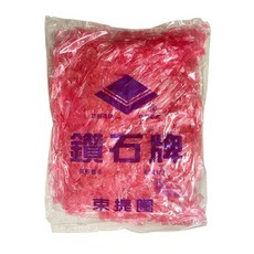 邦提圈 綁提圈 台灣製造 鑽石牌 旭元牌 束提圈 湯繩 外帶 紅提繩 紅繩結 打結帶 塑膠繩 結提圈 塑膠結 繩圈 綁帶, 1個, 鑽石牌 邦提圈 1包,未達賣場低消不出貨喔, 紅色