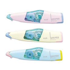 플러스 수정테이프 화이퍼 파스텔 WH-645 본체 (랜덤발송)