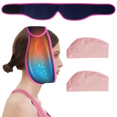 호밍사이 냉찜질 온찜질 턱 관절 붓기제거 팩 얼음팩 재사용 통증 얼음팩 쿨팩 쿨링패치, 1개