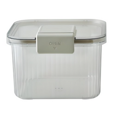 한샘 클리어 쌀통 5kg, 투명, 1개