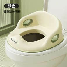 大號兒童馬桶坐便圈嬰兒小孩坐便器寶寶女孩男孩架蓋梯墊便盆家用, 綠色-豪華【PVC軟墊款】+1個絨墊+墊腳凳:如圖