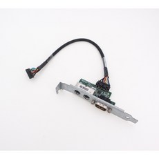 HP 惠普電腦 COM RS232 20P 擴充模組 PS2 鍵盤滑鼠接口, 大機箱用12cm