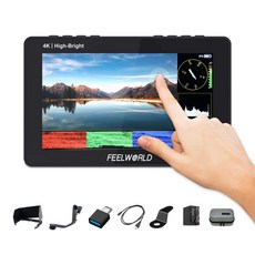 FEELWORLD F5 PROX 5.5 1600nit DSLR 3D LUT 4K HDMIType-C 1920x1080IPS 인치 고휘도 카메라