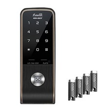 Gateman 蓋德曼 Plato數位玄關號碼鑰匙門鎖+電子鑰匙 4入組 PLATO B223H5006-21004, 柏拉圖 B223H5006-21004