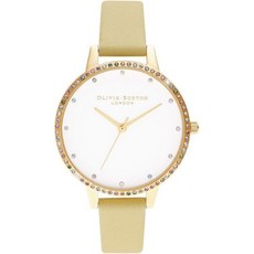 OLIVIA BURTON 올리비아 버튼 (OLIVIA ) 시계 여성용 /레인보우 레인보우 베젤 썬シャ인 ＆ 골드 34mm ob16rb20 235565