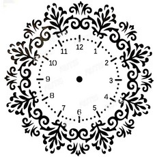 ST-DOT-0075型染版 蝶古巴特DIY簍空模板 塗鴉模版 繪畫模版, 1個, DOT-0075