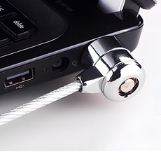 열쇠형 노트북자물쇠 도난방지용 안심 잠금장치, 1개