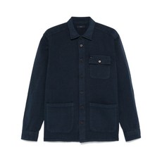 페이 버튼 업 셔츠 재킷