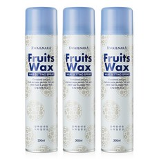 과일나라 후르츠왁스 헤어 셋팅 스프레이, 3개, 300ml