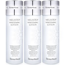 더마하우스 화이트닝 로션125mlx3개/미백 잡티관리 칙칙한피부, 3개