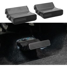 좌석 아래 통풍구 디플렉터 2022-2025 포드 매버릭 호환 3-프롱 물결 무늬 통풍구용 아님 뒷좌석 에어컨 커버 플러그인 후면 바닥 필터 2024 액세서리