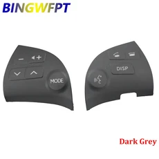 Toyota Lexus ES350 스티어링 휠 버튼 다기능 블루투스 스피커 스위치 BINGWFPT 84250-33190, 01 Dark grey
