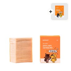 [이벤트 4+1] 강아지 귀청소 눈물 자국 냄새 소독 저자극 3겹 솜 50매 5개