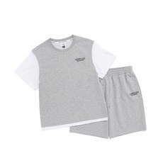 내셔널지오그래픽 키즈 K262UPB920 레이어드 상하 SET MGREY 960860