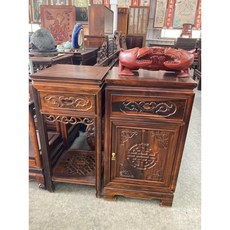 {超人氣大賣場} 公媽櫃 置物櫃 風水櫃 擺財櫃 全雞翅實木 風水招財 實木收納櫃