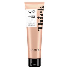 Suave Simply Styled Thicklook Hair Thickening Cream 열 보호제 스타, 1개
